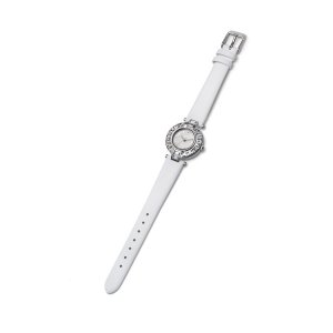Dámske hodinky s krištáľmi Swarovski Oliver Weber Riga Steel White 65039-001