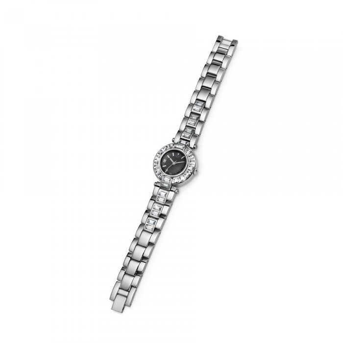 Dámske hodinky s krištáľmi Swarovski Oliver Weber Riga Steel Bright 65040-BRI