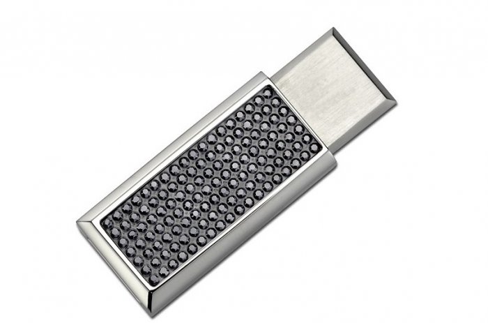 Swarovski USB VAO ANTHRACITE - žiarivé USB s kapacitou 8GB 5034353
