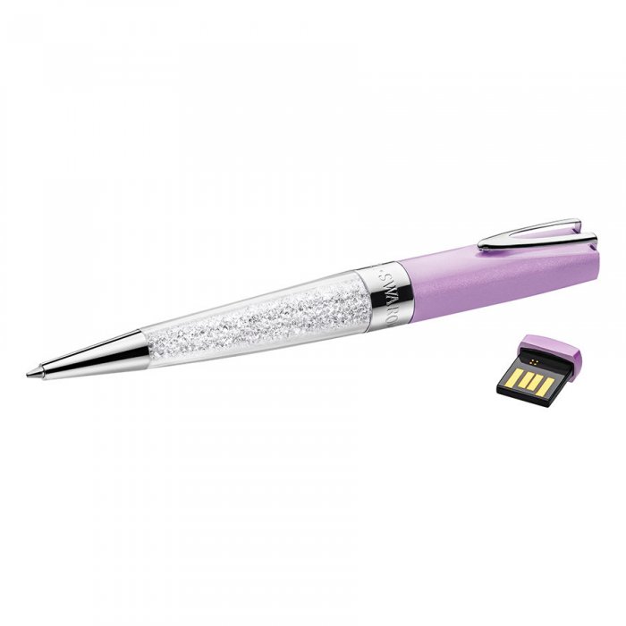 Swarovski pero CRYSTALLINE STARDUST USB Pen, LIGHT LILAC - guľôčkové pero s USB 16 GB 5136849