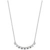 Swarovski náhrdelník EAST - ródiovaný kov, číre a farebné kryštály, perličky 5196953