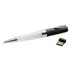 Swarovski pero CRYSTALLINE STARDUST USB Pen, BLACK - guľôčkové pero s USB 16 GB 5136846