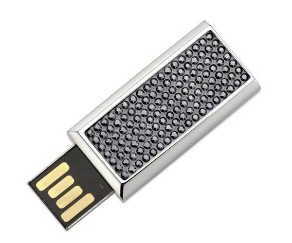 Swarovski USB VAO ANTHRACITE - žiarivé USB s kapacitou 8GB 5034353