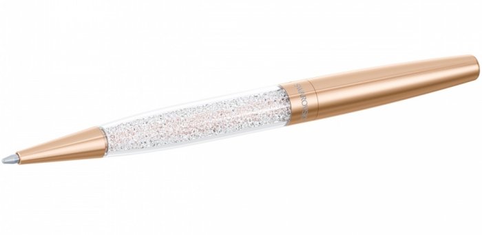 Swarovski pero CRYSTALLINE STARDUST PEN, ROSE GOLD - guľôčkové pero pozlátené ružovým zlatom 5064409