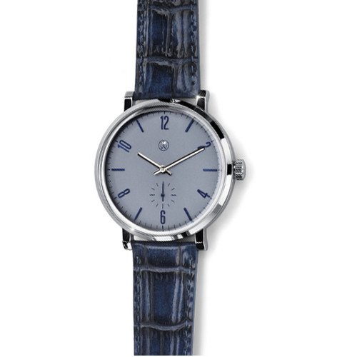 Dámske hodinky s krištáľmi Swarovski Oliver Weber Aberdeen Blue 65049-BLA