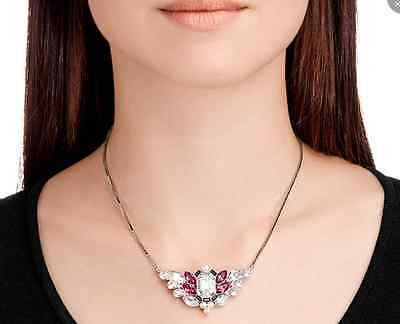 Swarovski náhrdelník BLANCHE - paládiovaný kov, farebné kryštály 5069766