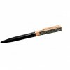 Swarovski pero STELLAR PEN BLACK, ROSE GOLD  - guľôčkové pero čierne 5135985