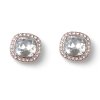 Náušnice s krištáľmi Swarovski Oliver Weber Secret RG CRY