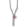 Detský náhrdelník L.O.L. Surprise Dreamzip so Swarovski krištáľmi rose L1001 PIN