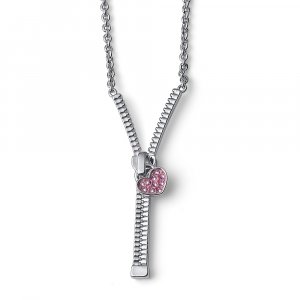 Detský náhrdelník L.O.L. Surprise Dreamzip so Swarovski krištáľmi rose L1001 PIN
