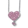 Detský náhrdelník L.O.L Surprise Dreamheart so Swarovski krištáľmi L1002PIN