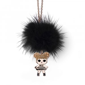 Detský prívesok L.O.L Surprise Fur Queenbee so Swarovski krištáľmi L1010QUE