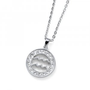 Prívesok Oliver Weber so Swarovski krištáľmi Aquarius STE CRY
