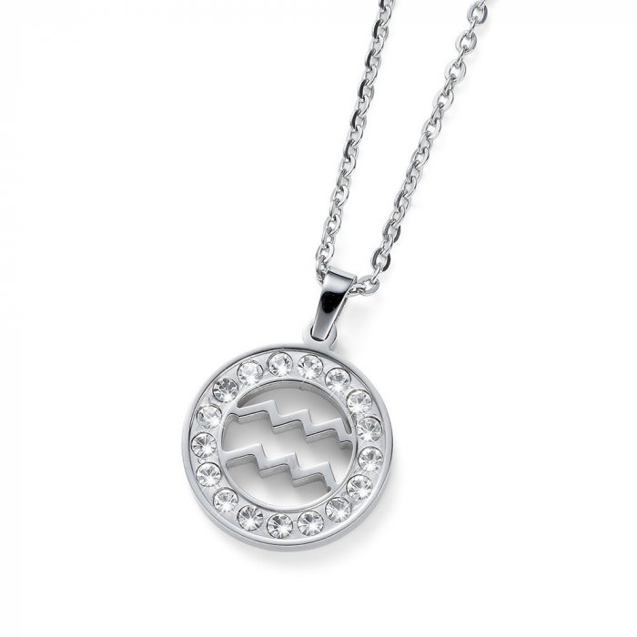 Prívesok Oliver Weber so Swarovski krištáľmi Aquarius STE CRY