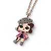 Detský prívesok L.O.L Surprise Posh so Swarovski krištáľmi L1016